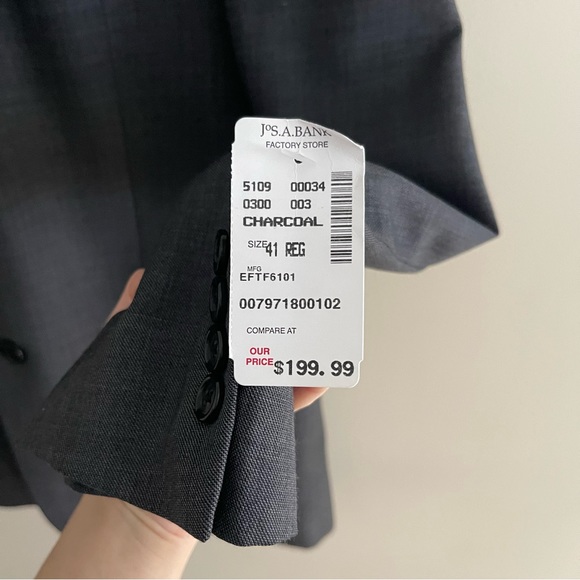 NWT Jos A Banks Wool Blend Jacket - Picture 12 of 15